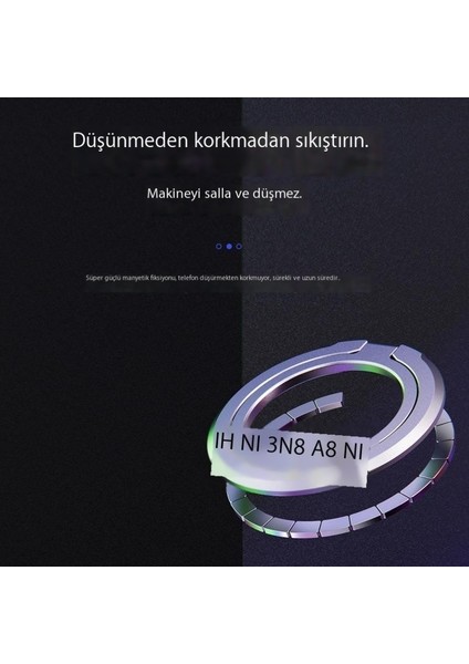 Cep Telefonu Tutucu Halka Masaüstü Evrensel Güçlü Manyetik Cep Telefonu Halka Toka Tutucu Apple Için Uygun (Yurt Dışından) fırsatları