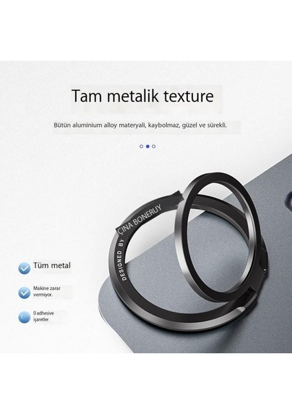 Cep Telefonu Tutucu Halka Masaüstü Evrensel Güçlü Manyetik Cep Telefonu Halka Toka Tutucu Apple Için Uygun (Yurt Dışından) indirimleri