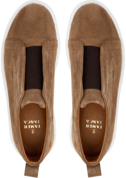 Erkek Deri Tütün Süet Loafer Ayakkabı 537 3483 Erk Ayk SK24-25 Tutun Suet indirimleri