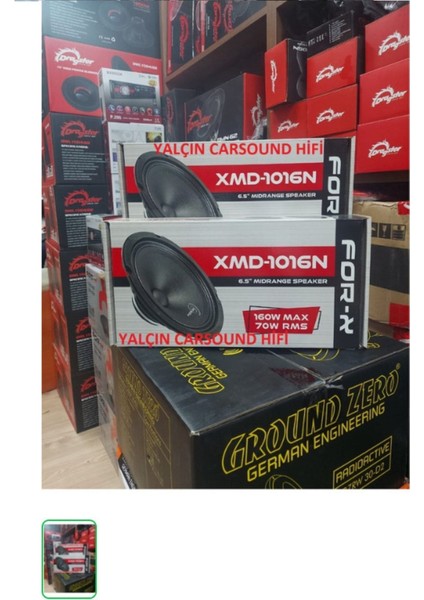 For-X Xmd 1016N 16CM Çifti 320W 140RMS Yeni Neo Slim Carbon Seri