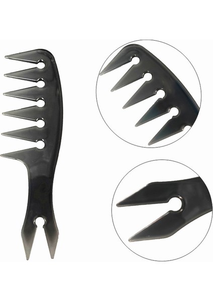 1 Adet No 4 1 Adet No 6 Yeni Erkek Saç Tarak Profesyonel Kuaförlük Berber Geniş Diş Saç Fırçası Erkek Taraklar Saç Modeli Erkek Berber Saç Şekillendirici Araçları (Yurt Dışından)