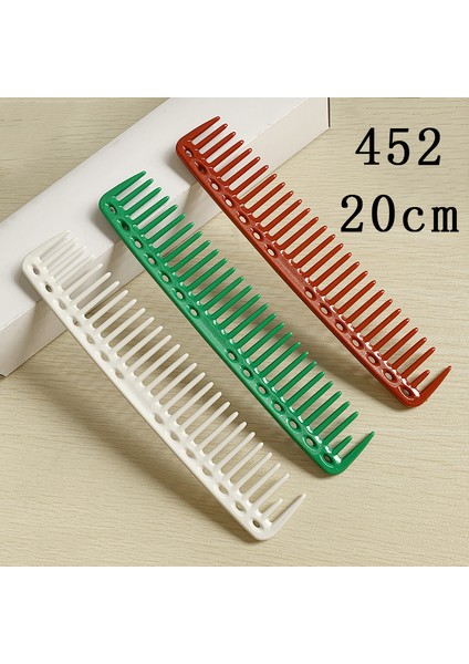 282 - Şeffaf Saç Kesimi Geniş Dişli Tarak Kesme 452 332 338 Profesyonel Kuaförlük Tarağı Kadın Uzun Saç Saç Stilisti Özel Düzeltme Tarağı (Yurt Dışından) modelleri