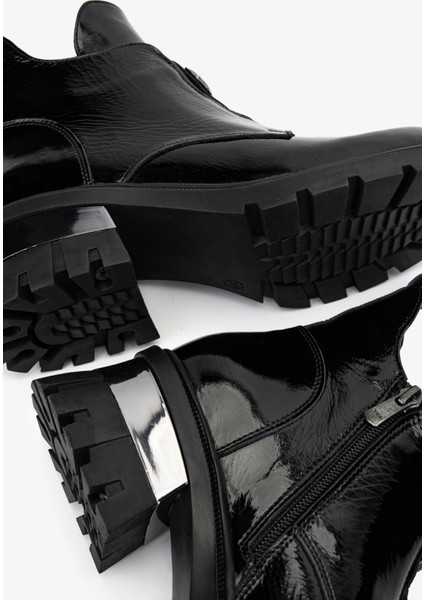 Kadın Deri Siyah Rugan Casual Bot 322 2353905 Bn Bot SK24-25 Sıyah Rgn indirimleri