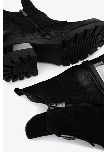 Kadın Deri Siyah Nubuk Casual Bot 322 2353905 Bn Bot SK24-25 Sıyah Nbk indirimleri