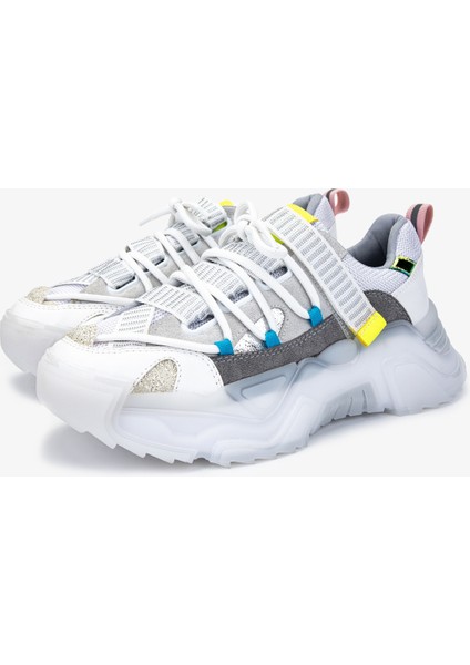 Kadın . Multi Renk Sneakers & Spor Ayakkabı 1056 308-60127 Bn Ayk SK24-25 Beyaz Multı fırsatları