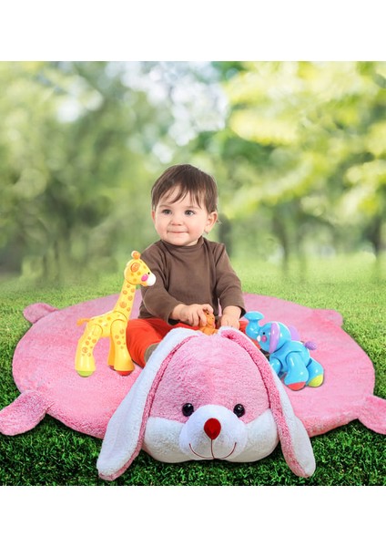 Bebek Oyun Halısı 120 cm Tavşanlı Oyun Matı