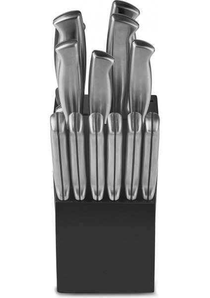 Procut Inox Satırlı Standlı 13 Parça Bıçak Seti