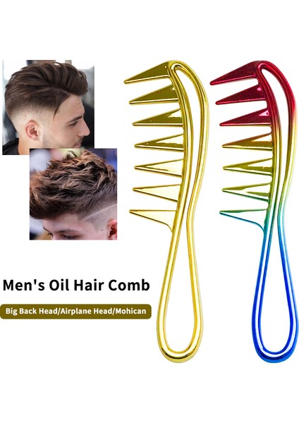Altın Sıcak Satış Altın Berber Köpekbalığı Yağı Kafa Geniş Diş Tarak Özel Logo Dolaşık Açıcı Fırça Kıvırcık Saç Şekillendirici Aracı (Yurt Dışından) fırsatları