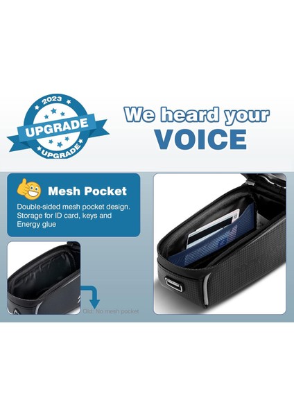 6 Inç Su Geçirmez Dokunmatik Ekran Bisiklet Kadro Üstü Çanta (Yurt Dışından) fiyatları