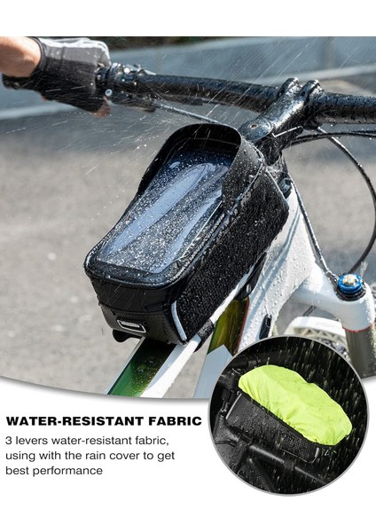 6 Inç Su Geçirmez Dokunmatik Ekran Bisiklet Kadro Üstü Çanta (Yurt Dışından) fırsatları