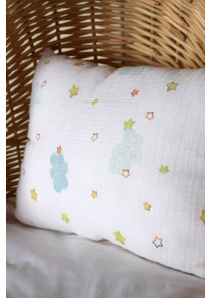 Müslin Desenli Nano Jel Bebek Yastık 35X45 cm - Ztyastık fiyatları