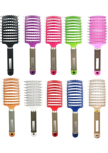 Mavi Profesyonel Kaburga Tarak Kuaförlük Tarak Kıvırcık Saç Kaburga Tarak Masaj Saç Fırçası Saç Derisi Saç Fırçası Tarak Saç Şampuan Fırçaları (Yurt Dışından) fırsatları