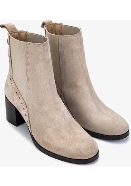 Kadın Deri Bej Süet Casual Bot 35 5619 Bn Bot SK24-25 Bej Suet fiyatları