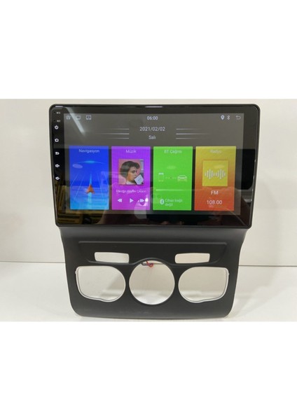 Citroen C4 Android 2-32 Multimedya Carplay-Kamera-Ips Ekran-Full