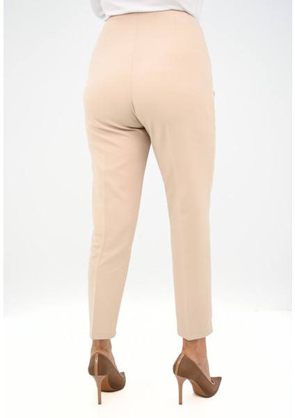Kadın Büyük Beden Yüksek Bel Klasik Pantolon 6302-25 modelleri