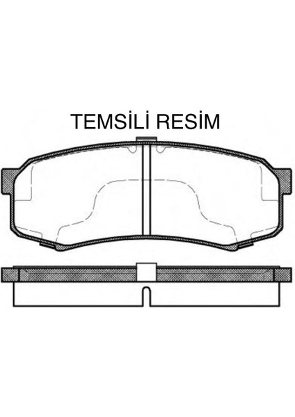 On Fren Balata - Mazda 2 07-15 / Materıa 06- / Swıft 10- / Baleno 16- / Sırıon 05- / Fıesta 08-17