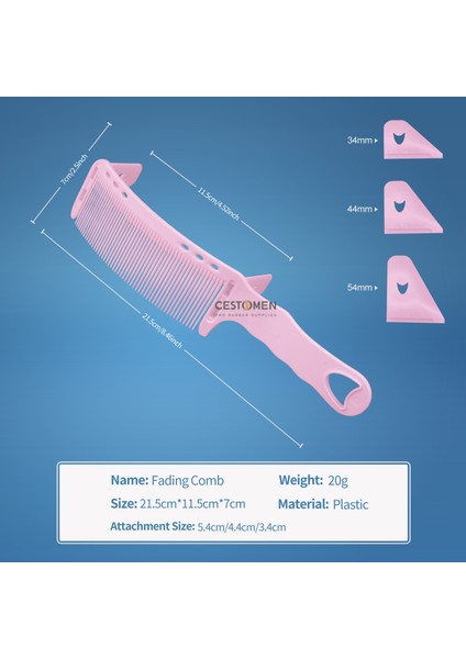 Kırmızı Tarak Fırça Yeni Stil Profesyonel Berber Saç Kesme Kavisli Konumlandırma Tarak Ayarlanabilir S Ark Tasarım Saç Kesme Tarak Kuaför Araçları (Yurt Dışından) fırsatları