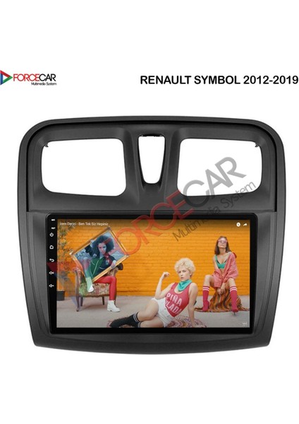 Renault Symbol 2012-2019 Android Multimedya 2.32 Kablosuz Carplay modelleri