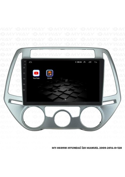 Hyundai I20 Android 12 Multimedya Carplay 4gb RAM+64GB HDD 2009-2014 Navigasyon Ekran indirimleri