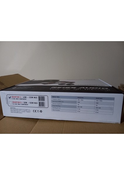 Reis Audio Rs-Quantum5 Mid Takımı 5" Ebat (Kapak Dahildir)