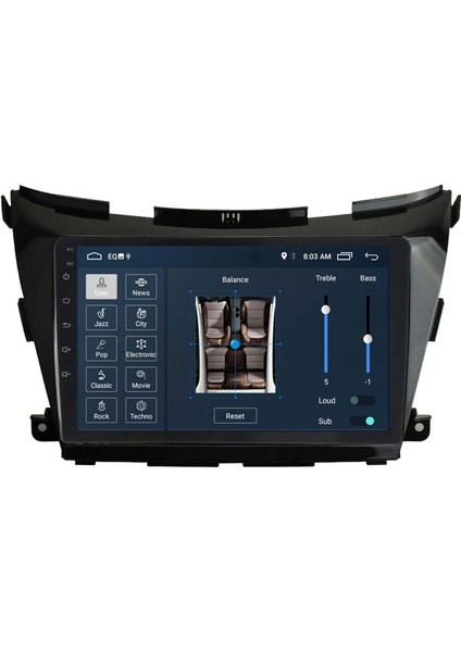 Araç Multimedya Cihazı - 2+32 / QLED 10 Inch Ekran - Navigasyon - Carplay - Nissan Murano 2015+ -Vsr