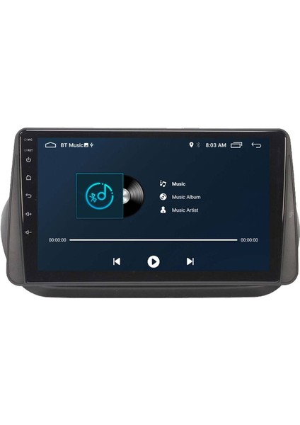 Araç Multimedya Cihazı - 2+32 / QLED 10 Inch Ekran - Navigasyon - Carplay - Fiat Fiorino - Vsr