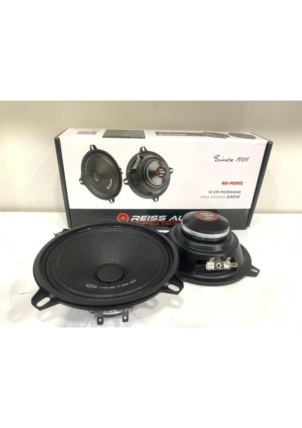 Audio RS-M5NX 240 Watt 80 Rms Neodyum 13 cm Midrange
