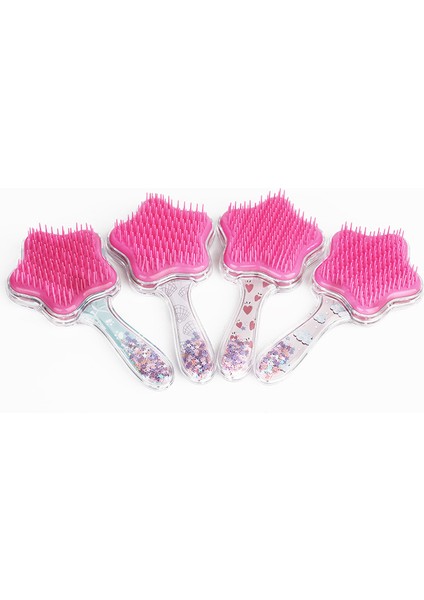 Stil 4 Karikatür Bataklık Hava Yastığı Tarak Yıldız Tt Tarak Çocuklar Saç Fırçası Salon Kuaförlük Şekillendirici Araçları Kadınlar Düz Kıvırcık Saç Tarak (Yurt Dışından) indirimleri