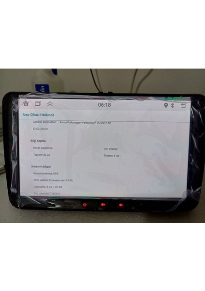 Volkswagen Golf 5 Uyumlu Multimedya Android Teyp 4gb Ram 32GB Hafıza Carplay Kamera Hediyeli modelleri