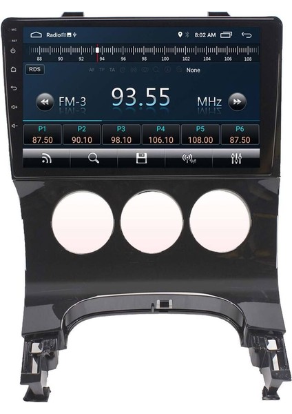 Araç Multimedya Cihazı - 2+32 / QLED 10 Inch Ekran - Navigasyon - Carplay - Peugeot 3008 5008 - Vsr modelleri