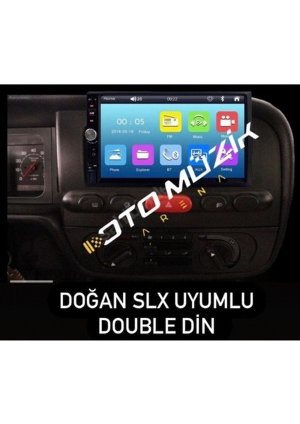 Tofaş Şahin Double Olmayan Için Teyp 7 Inç Arka Kasa Altta Ince 1 Mirrorlink Kamera Hediye fiyatları