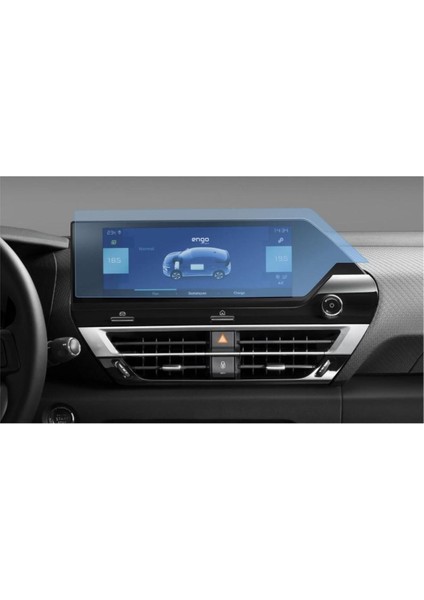 Citroen C4 10 Inç Multimedya Ekran Koruyucu Şeffaf