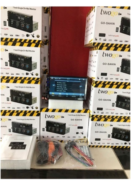 Tofaş Şahin Double Olmayan Için Teyp 7 Inç Arka Kasa Altta Ince 1 Mirrorlink Kamera Hediye indirimleri