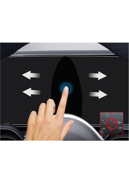 Mercedes Glc 12.3 Inç Dijital Gösterge Ekran Koruyucu indirimleri