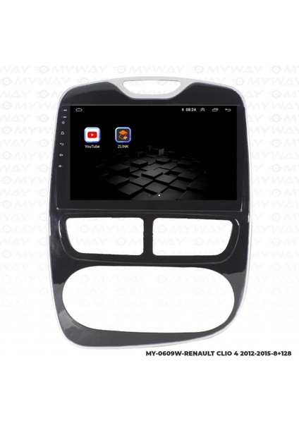 Renault Clio 4 Android 12 Multimedya Carplay 4gb RAM+64GB HDD 2012-2015 Navigasyon Ekran indirimleri