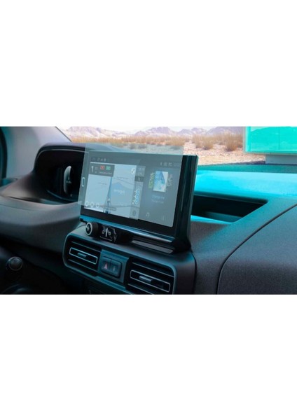 Citroen Berlingo 10 Inç Ekran Koruyucu Makyajlı Kasa 2024 modelleri