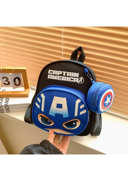 Sevimli Çizgi Çocuk Okul Çantası (Yurt Dışından)