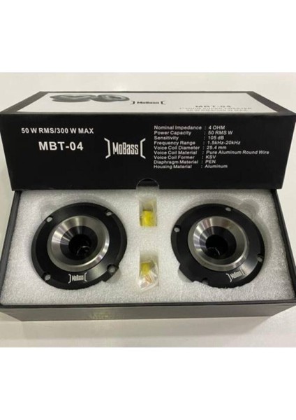 Mbt-04 Super Spl Tweeter 300 Walt 50RMS