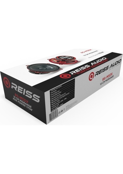 Audio RS-M5DX 170W 13CM 2 Adet Midrange fırsatları