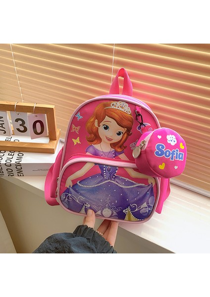 Sevimli Çizgi Çocuk Okul Çantası (Yurt Dışından)
