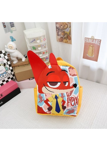 Sevimli Çizgi Çocuk Okul Çantası (Yurt Dışından)