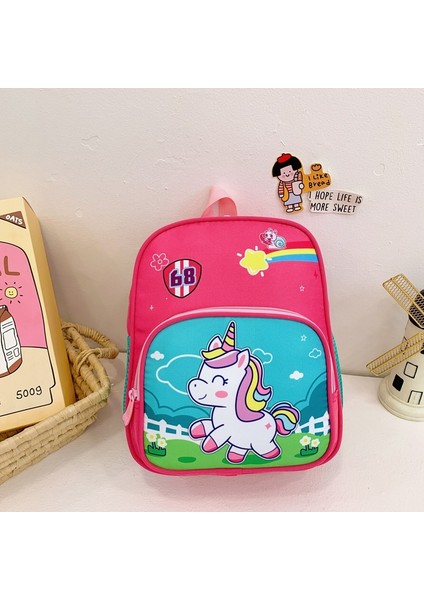 Sevimli Çizgi Çocuk Okul Çantası (Yurt Dışından)