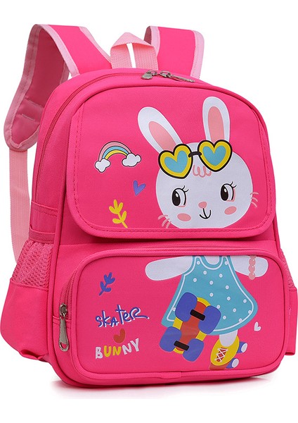 Sevimli Çizgi Çocuk Okul Çantası (Yurt Dışından)