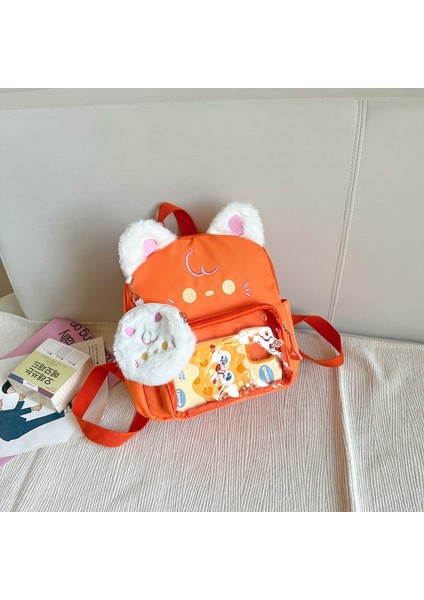 Sevimli Çizgi Çocuk Okul Çantası (Yurt Dışından)