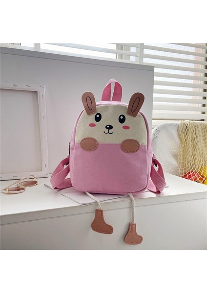 Sevimli Çizgi Çocuk Okul Çantası (Yurt Dışından)