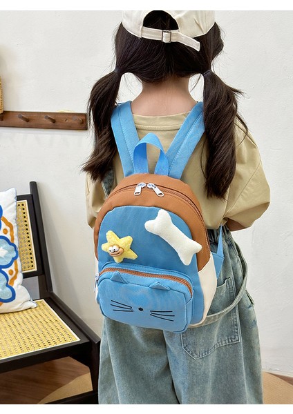 Sevimli Çizgi Çocuk Okul Çantası (Yurt Dışından)