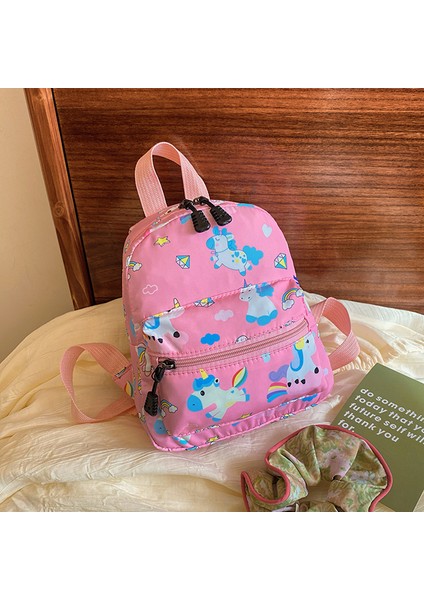 Sevimli Çizgi Çocuk Okul Çantası (Yurt Dışından)