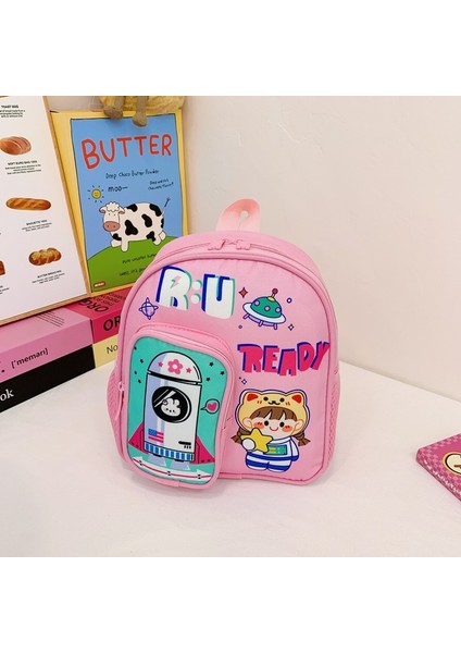 Sevimli Çizgi Çocuk Okul Çantası (Yurt Dışından)