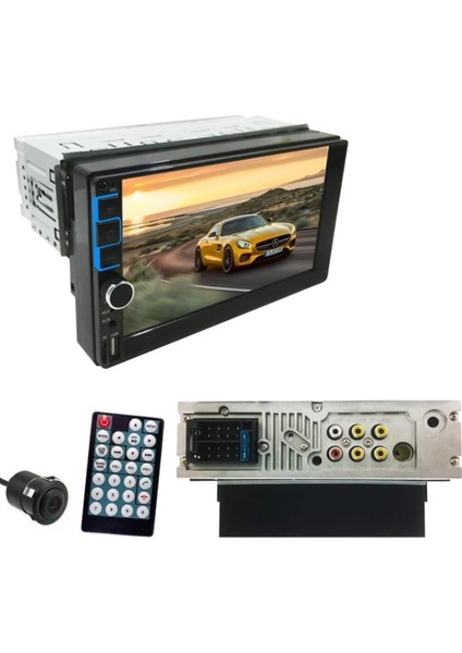 Double Teyp 7 4X50W Mirrorlink Bt USB Sd Fm Aux Kamera Hediye