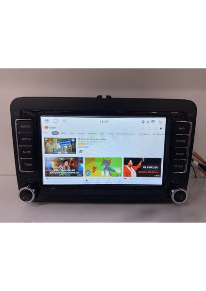 Volkswagen 7 Inç Uyumlu Android Carplay Multimedya 2-32 modelleri